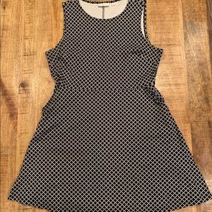 ✂️(3 for $25) NY&Co Black/White Dress with pockets! XL work career